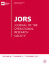 JOURNAL OF THE OPERATIONAL RESEARCH SOCIETY雜志封面